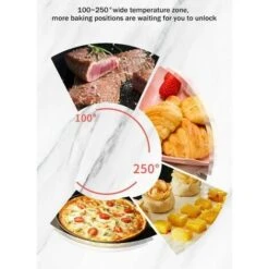 Four électrique Four Multifonctions Pour La Cuisson à La Maison,12LRose -VIDAXL || Bosch || Whirlpool Soldes 88671415 5