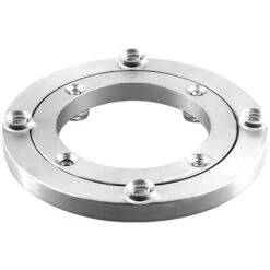 Plateau Tournant En Alliage D'aluminium Robuste, Roulement Ă Billes Rotatif, Table Ă Manger Ronde, Plateau Tournant Lisse Pour Table, Servant Des Foires.