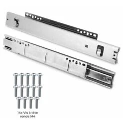 KuKoo – 2 Paniers Coulissants Pour Placard Ou Cabinet De Cuisine De 30cm. Tiroirs Coulissants à Système De Fermeture Amortie -VIDAXL || Bosch || Whirlpool Soldes 9286027 5