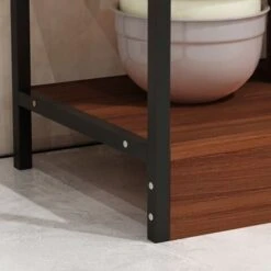 Étagère De Cuisine, Avec étagères De Rangement 5-tier Cuisine Boulanger Rack Avec Hotte, Stand De Four à Micro-ondes Industriel, Autoportant Cuisine Chariot De Stockage étagère Organisateur Pour Les é 9 Étagère De Cuisine, Avec étagères De Rangement 5-tier Cuisine Boulanger Rack Avec Hotte, Stand De Four à Micro-ondes Industriel, Autoportant Cuisine Chariot De Stockage étagère Organisateur Pour Les é -VIDAXL || Bosch || Whirlpool Soldes 93883429 3