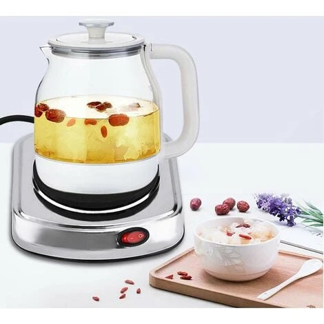 Chauffe-café, Chauffe-café à Plaque Chauffante électrique Mini-brûleur De Poêle 500W Portable (prise UE 220-240V), Revêtement Anti-corrosion/non Toxique/anti-adhésif 4 Chauffe-café, Chauffe-café à Plaque Chauffante électrique Mini-brûleur De Poêle 500W Portable (prise UE 220-240V), Revêtement Anti-corrosion/non Toxique/anti-adhésif – Image 2