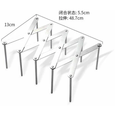 1 Pièce Support Pour Couvercles En Acier Inoxydable, Ustensile De Cuisine Organisateur, Support Désign Et Ajustable Pour Ranger Casserole Couvercles En Verre Egouttoir,argent, 4 1 Pièce Support Pour Couvercles En Acier Inoxydable, Ustensile De Cuisine Organisateur, Support Désign Et Ajustable Pour Ranger Casserole Couvercles En Verre Egouttoir,argent, – Image 2