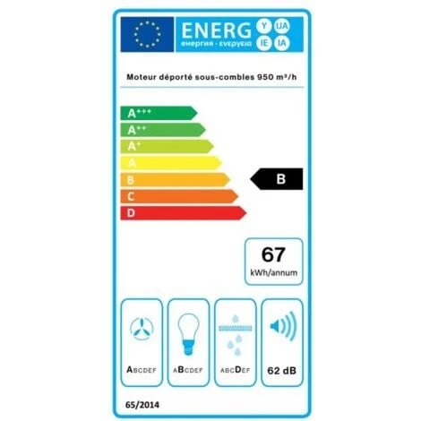 Hotte Sans Moteur / Moteur Falmec CORSTEL3421 4 Hotte Sans Moteur / Moteur Falmec CORSTEL3421 – Image 2