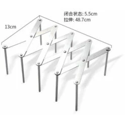 1 Pièce Support Pour Couvercles En Acier Inoxydable, Ustensile De Cuisine Organisateur, Support Désign Et Ajustable Pour Ranger Casserole Couvercles En Verre Egouttoir，argent， -VIDAXL || Bosch || Whirlpool Soldes 98426990 2