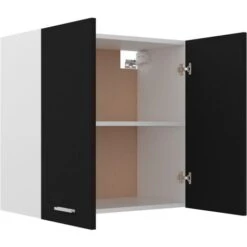 Nova Armoire De Cuisine Suspendue Avec 2 Portes Disponibles En Différentes Couleurs 60x31x60cm Couleur : Noir -VIDAXL || Bosch || Whirlpool Soldes 98548359 5