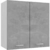Nova Armoire De Cuisine Suspendue Avec 2 Portes Disponibles En Différentes Couleurs 60x31x60cm Couleur : Ciment -VIDAXL || Bosch || Whirlpool Soldes 98549888 1