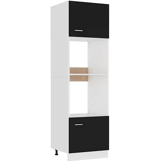 VIDAXL || Bosch || Whirlpool Soldes -VIDAXL || Bosch || Whirlpool Soldes vidaxl armoire micro ondes noir 60x57x207 cm agglom r 8720286133378 01c MP